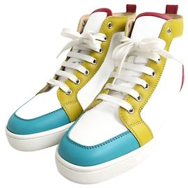 Christian Louboutin RANTUS FLAT Sneakers, Multicolor, Size 41 Multiple colors