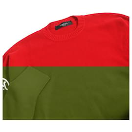 Versace-Versace Wool Sweater A85042 Red 40 Italy-Red