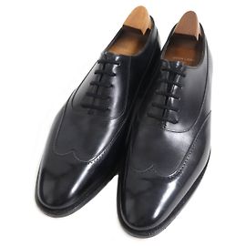 Scarpe eleganti in pelle John Lobb STRAND 8.5 Nero