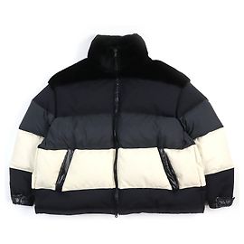 VALENTINO RE-SEW Down Jacket Polyester Nylon Wool M Other