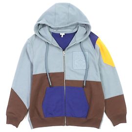 Parker in pelle con logo Anagram in cotone Loewe M Multicolore