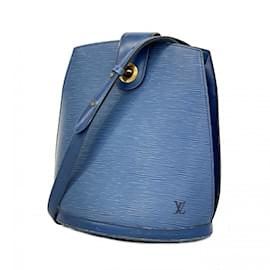 Louis Vuitton-Louis Vuitton Epi Cluny Shoulder Bag-Blue