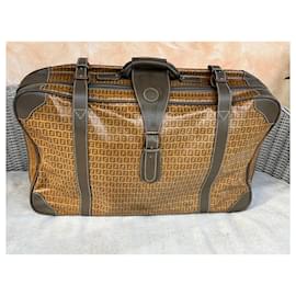 Fendi-Bags Briefcases-Brown