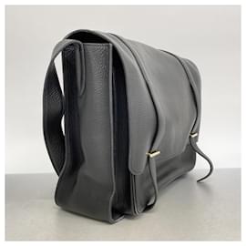 Hermès-Hermes Shoulder Bag Steve Buzas 35-Black