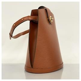 Louis Vuitton-Louis Vuitton Epi Cluny Shoulder Bag-Brown