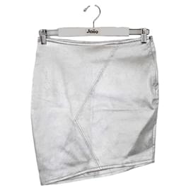 Bash Lederrock Silber