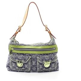 Louis Vuitton-Louis Vuitton Monogram Denim Baggy PM Shoulder Bag-Other