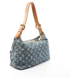 Louis Vuitton-Louis Vuitton Monogram Denim Baggy PM Shoulder Bag-Other