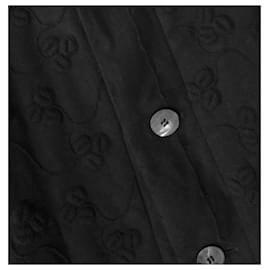 Issey Miyake-Issey Miyake Permanente Vintage Men Coffee Bean Short Coat-Black