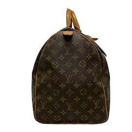 Louis Vuitton-LOUIS VUITTON Keepall 50 Monogram Boston Bag M41426 Monogram Canvas-Brown