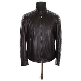 Hugo Boss Leather jacket Black