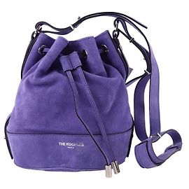 The Kooples Bolsa de ombro de camurça Roxo