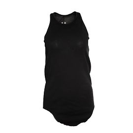 Rick Owens, schwarzes EDFU SS23 Tanktop Schwarz