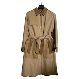 Coach-Trench coats-Brown,Beige