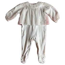 Baby Dior-One piece Jacket-White