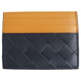 Bottega Veneta Leather Credit Card Case 749449 Black