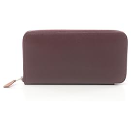 Autre Marque-Hermes Azap Long Silk'in Wallet Bordeaux-Other