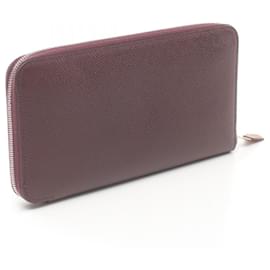 Autre Marque-Hermes Azap Long Silk'in Wallet Bordeaux-Other