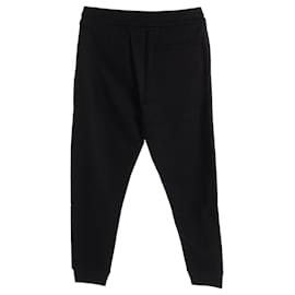 Versace-Versace Greca Cotton Pants Black-Black
