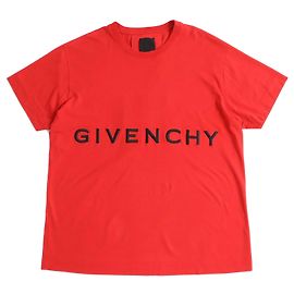 T-shirt oversize con ricamo logo 3D 4G GIVENCHY Rossa XXL Rosso