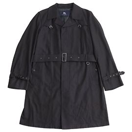 Bottega Veneta Trench coat de seda e algodão xadrez marrom LL Marrom