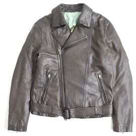 ETRO Schaflederjacke Braun