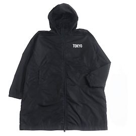 Abrigo de nylon con capucha Dsquared2 Tokyo Olympic Negro