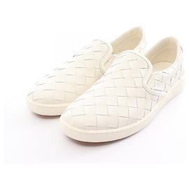 Bottega Veneta Sawyer Leather Sneakers White