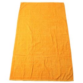 Bottega Veneta Cotton Beach Towel Orange Orange