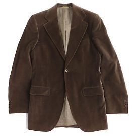 Veloursjacke Dolce & Gabbana Dunkelbraun Herren Dunkelbraun