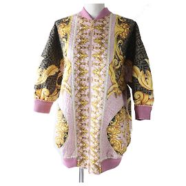 Giacca Bomber in Seta Versace Altro