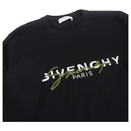 Givenchy-Givenchy Wool XL Logo Embroidered Sweater-Black