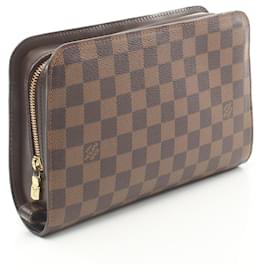 Autre Marque-Louis Vuitton Damier Ebene Clutch Bag N51993-Other