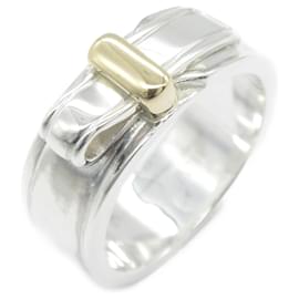 Autre Marque-Hermes Artemis Ribbon Ring K18 Gold Silver 925-Other