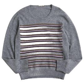 Pull en cachemire rayé Bottega Veneta 48 Autre