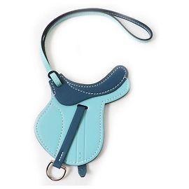 Hermès Charm Hermes Swift Blu
