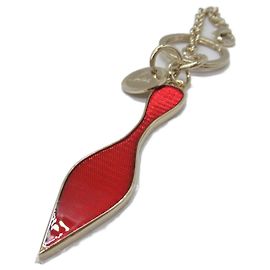 Christian Louboutin Red Sole Metal Keyring Red