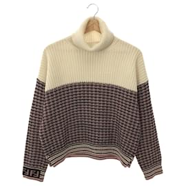 Fendi-Fendi Wool Turtleneck Sweater Pink-Pink