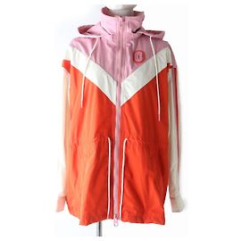 Jaqueta com zíper e patch logo COACH C3875 S Multicor