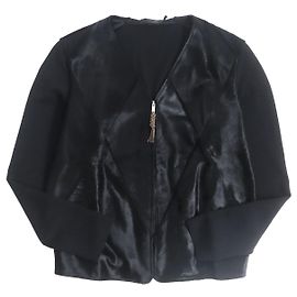 Alexander McQueen Wollblouson-Cardigan schwarz Schwarz