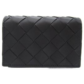 Bottega Veneta Leather Card Case 605720VCPQ38803 Black