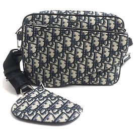 Borsa Dior Saddle 3-in-1 Blu Navy Blu