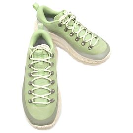 Hogan Leather Sneakers Green 1147952SGG8 Green