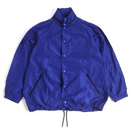 Capa de chuva oversized com capuz da Balenciaga Azul