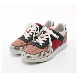 Bottega Veneta Leather Sneakers Pink Other