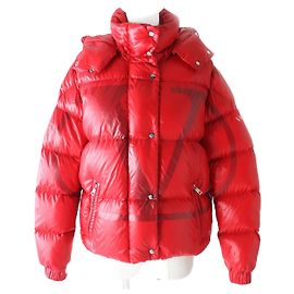 Valentino Moncler V Logo Down Jacket Red 40 Red