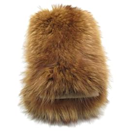 Autre Marque-Loro Piana Cashmere Raccoon Fur Scarf-Other