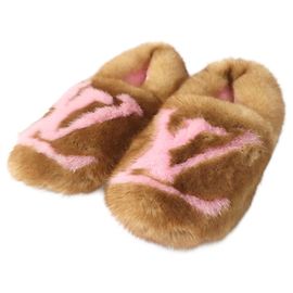 Mocassini in pelliccia di visone Louis Vuitton Dreamy 1A4MD7 Altro