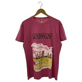 Camiseta de algodón Loewe rosa Rosa