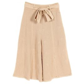 Chanel Knit Viscose Pants Brown